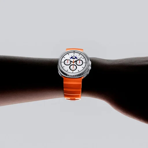 Samsung Galaxy Watch 8 / 8 Classic (40 / 44 / 46 mm) Spigen WBS2 Orange szíj - 13