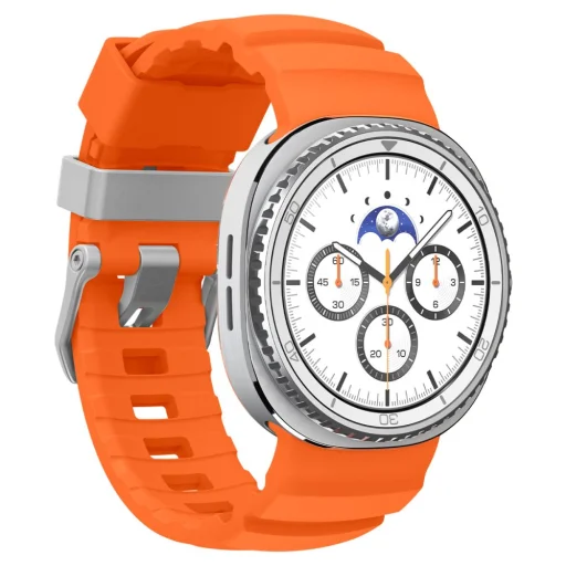 Samsung Galaxy Watch 8 / 8 Classic (40 / 44 / 46 mm) Spigen WBS2 Orange szíj - 5