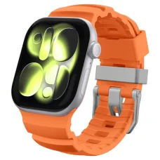 Apple Watch 8 / 9 / 10 / 11 / SE / Ultra (44 / 45 / 46 / 49 mm) Spigen Wbs2 szíj narancssárga