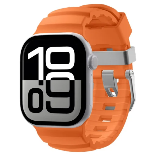 Apple Watch 8 / 9 / 10 / 11 / SE / Ultra (44 / 45 / 46 / 49 mm) Spigen Wbs2 szíj narancssárga - 11