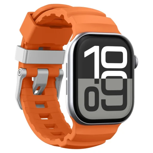 Apple Watch 8 / 9 / 10 / 11 / SE / Ultra (44 / 45 / 46 / 49 mm) Spigen Wbs2 szíj narancssárga - 4