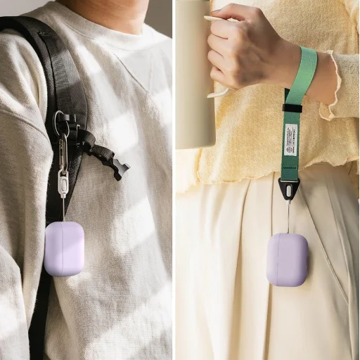 Apple AirPods Pro 3 világoslila tok - 5