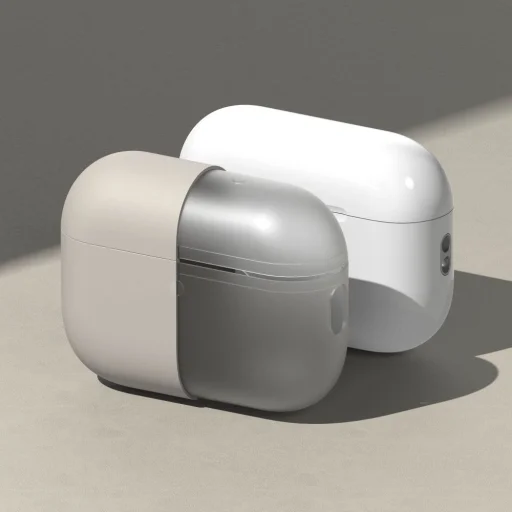 Apple AirPods Pro 3 Ringke Silicone kő színű tok - 2