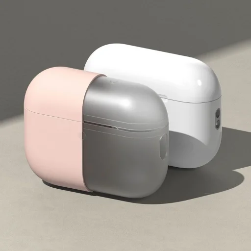 Apple AirPods Pro 3 Ringke Szilikon Rózsaszín Homok tok - 3