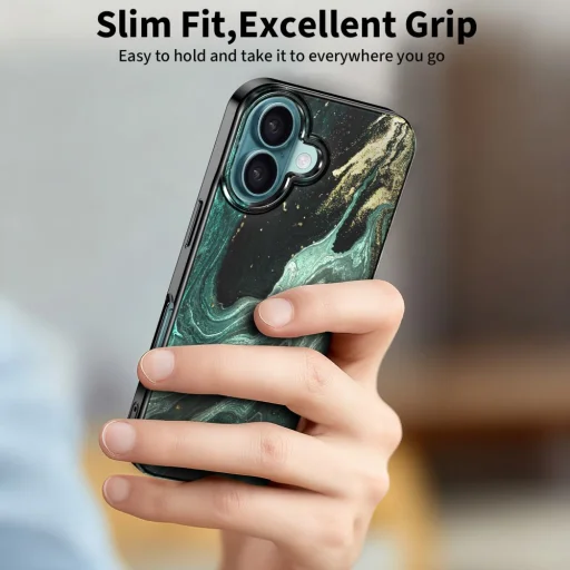 iPhone 16 Tech-Protect Lamano Magsafe Aura Zöld tok - 8