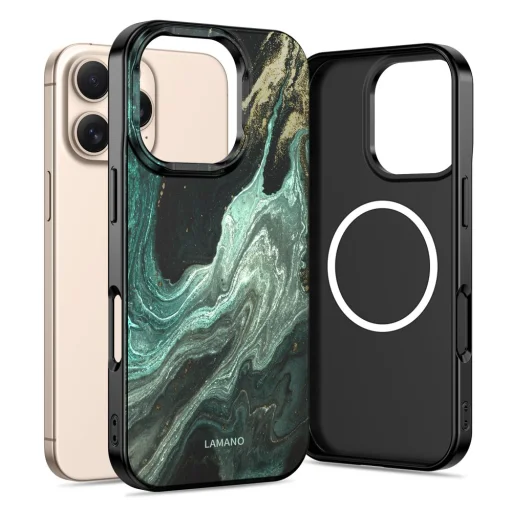 iPhone 16 Pro tok Tech-protect Lamano Magsafe Verde Aura - 1