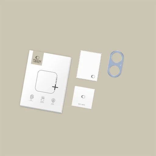 iPhone 17 Tech-Protect Camalloy Fit+ Mist Kék üvegfólia - 5