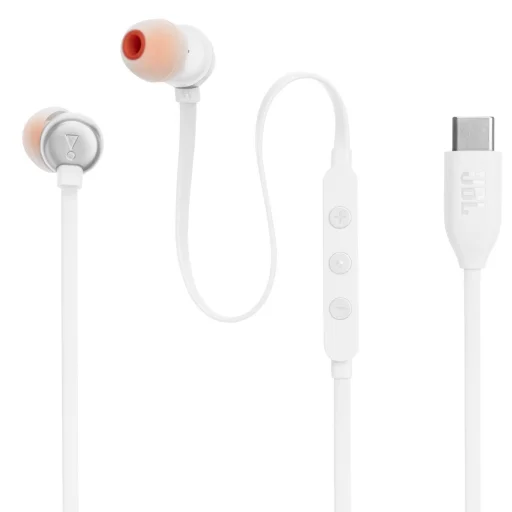 JBL Tune 310C In-Ear USB-C Fülhallgatók Fehér - 1