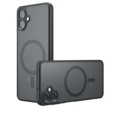 Samsung Galaxy A07 4G Frosted Black Techsuit - PureFrost MagSafe tok