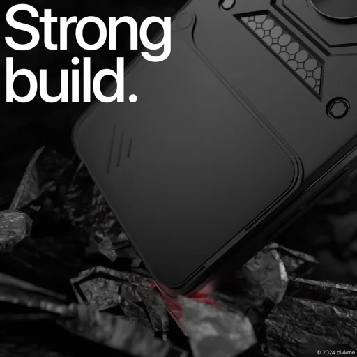 Samsung Galaxy A17 5G Techsuit CamShield Series - Kék tok - 6