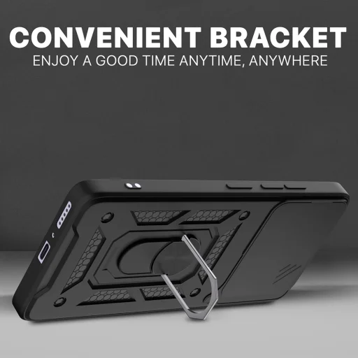 Samsung Galaxy A07 4G Black Techsuit CamShield Series tok - 2