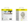 Mini desk fan AWEI F45 with clip 1200mAh white thumbnail