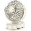 Mini desk fan AWEI F45 with clip 1200mAh white