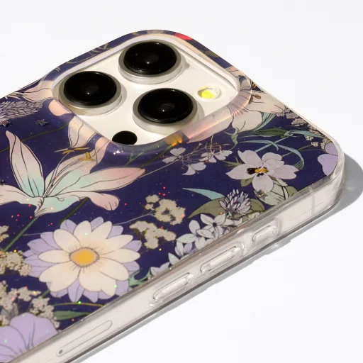 iPhone 11 Glow Glam kék tok - 3