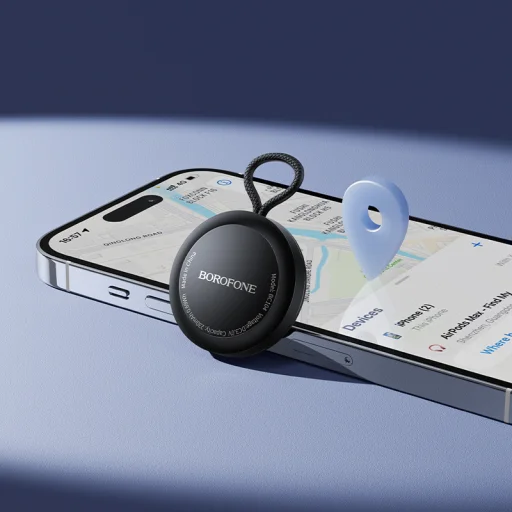 Borofone BC104 intelligens nyomkövető (csak Apple) fekete - 8