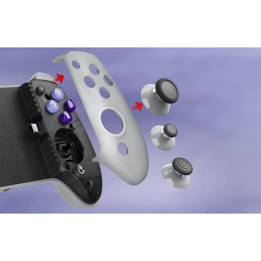 Gaming Controller G8 Galileo USB-C telefontartóval (Szürke) - 12