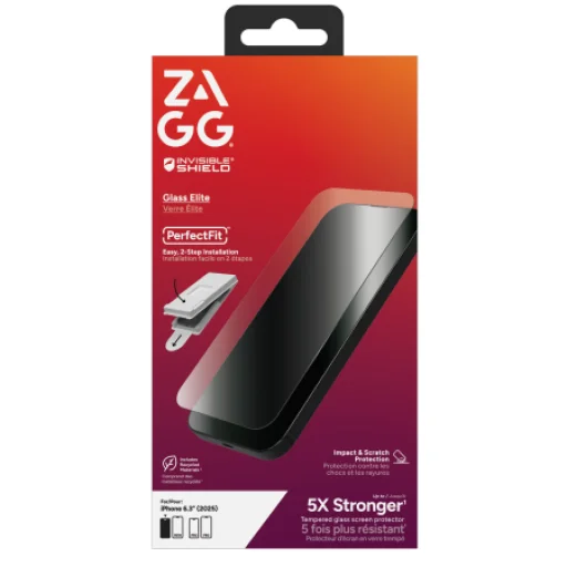 ZAGG Invisibleshield Glass Elite üvegfólia iPhone 17-hez - 1
