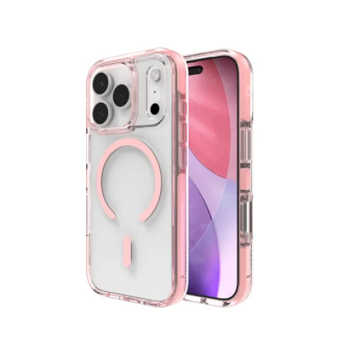 ZAGG Santa Cruz Snap MagSafe tok iPhone 17 Pro - Pink - 1