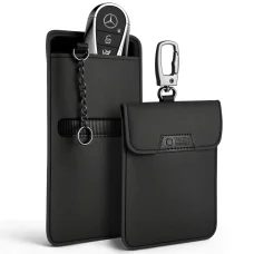 Tech-Protect KLR400 Klatka Faradaya Pouch Keyless Rfid Jeltolvajlás Elleni Tok Fekete/fekete