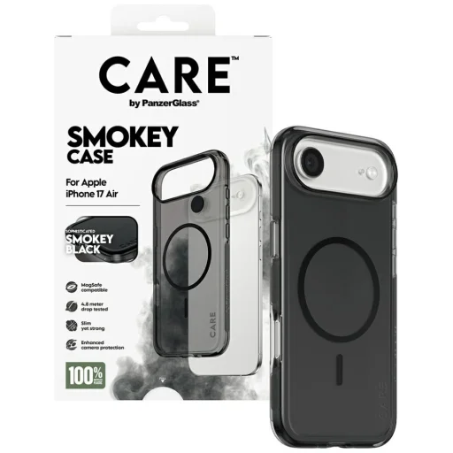 CARE by PanzerGlass Flagship Urban Explorer fekete MagSafe tok iPhone Air - fekete tok - 4