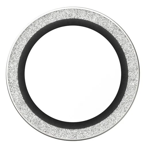 PanzerGlass Hoops Glitter Tempered Glass Lens Screen Protector for iPhone Air - Silver - 9