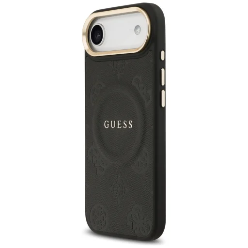 Guess Peony Hot Stamp MagSafe tok iPhone Air - Fekete - 2