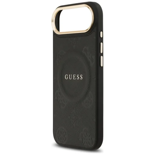 Guess Peony Hot Stamp MagSafe tok iPhone Air - Fekete - 6