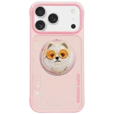  iPhone 17 Pro Max Pink Nimmy Glasses Cool Dog MagSafe tok