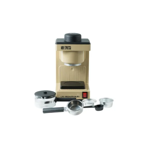 Szarvasi MINI ESPRESSO (SZV-612/3) kávéfőző, 800 W, drapp színű, őrölt kávé főzésére, 3,04 bar nyomás, max. 6 személy részére - 2