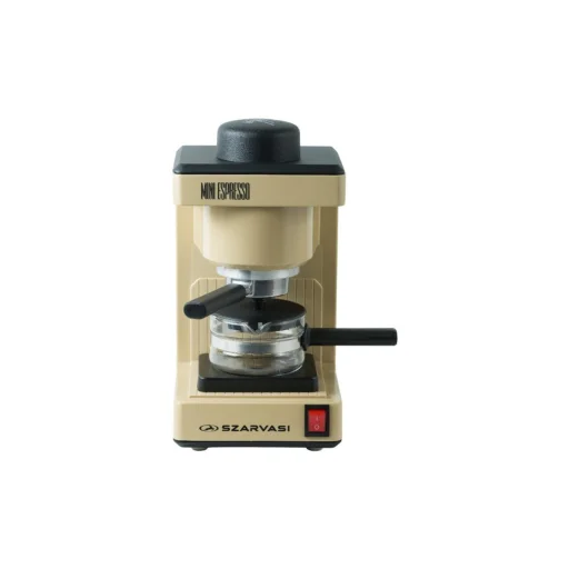 Szarvasi MINI ESPRESSO (SZV-612/3) kávéfőző, 800 W, drapp színű, őrölt kávé főzésére, 3,04 bar nyomás, max. 6 személy részére - 4