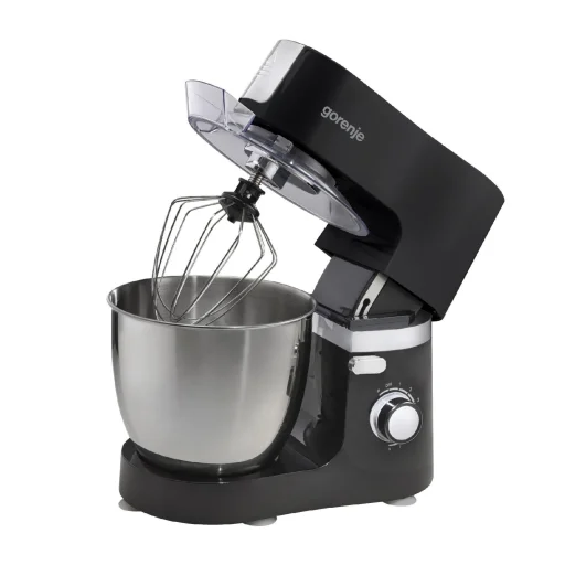 Gorenje MMC1500PS konyhai robotgép, 1500 W, 7 liter, 8 sebességfokozat, automatikus forulatszám szabályozás, fém keverőtál - 3