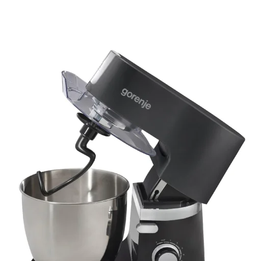 Gorenje MMC1500PS konyhai robotgép, 1500 W, 7 liter, 8 sebességfokozat, automatikus forulatszám szabályozás, fém keverőtál - 4