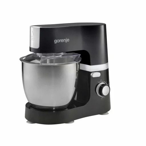 Gorenje MMC1500PS konyhai robotgép, 1500 W, 7 liter, 8 sebességfokozat, automatikus forulatszám szabályozás, fém keverőtál - 1