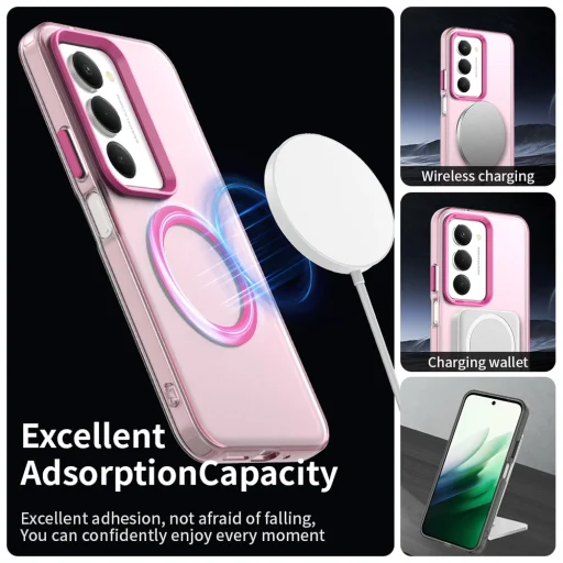 Xiaomi Redmi 15 4G / Redmi 15 5G Pink Techsuit CandyCase MagSafe tok. - 6