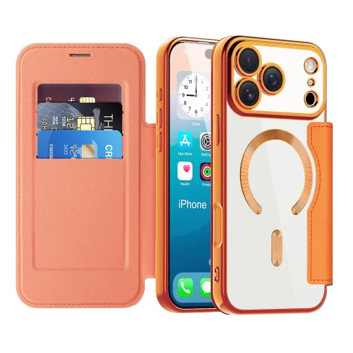 iPhone 17 Pro Orange Techsuit SmartMag Book tok - 1