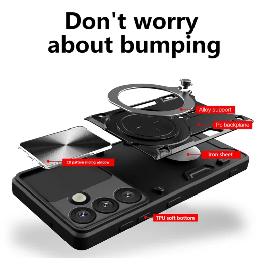 Oppo A5 4G Kék Techsuit CamGuard Pro tok - 2