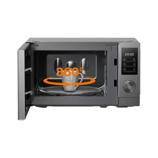 Gorenje MO20A3T4 mikrohullámú sütő, 700 W, 20 liter, 5 fokozat, LED kijelző, 11 program, öntisztítás - 2