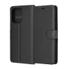 Oppo Reno14 F Fekete Techsuit - Leather Folio tok thumbnail