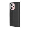 Oppo Reno14 F Fekete Techsuit - Leather Folio tok thumbnail