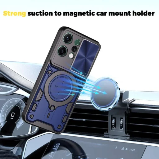 Oppo Reno14 Fekete Techsuit CamGuard Pro tok - 2