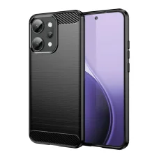 Oppo Reno14 Pro Fekete Techsuit - Carbon Silicone tok
