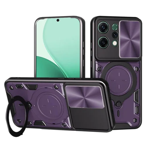 Oppo Reno14 Purple Techsuit CamGuard Pro tok - 1