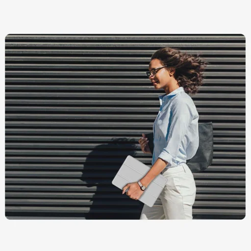 Galaxy Tab A9 / A11 8.7 X110 / X115 / X133 / X135 tok Tech-protect Smartcase Szürke - 9