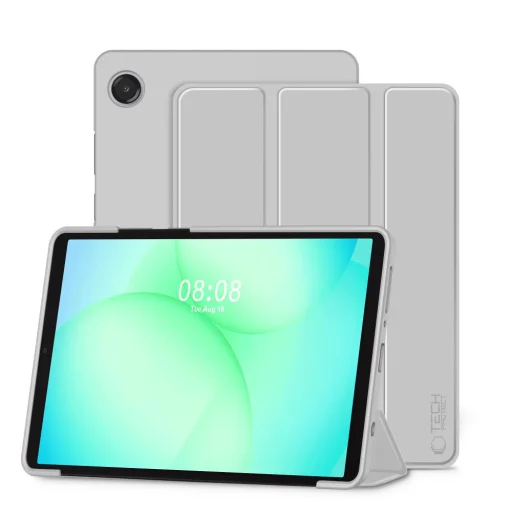 Galaxy Tab A9 / A11 8.7 X110 / X115 / X133 / X135 tok Tech-protect Smartcase Szürke - 1