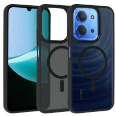 Full Matte Mag Cover tok Xiaomi Redmi 15C 4G/5G fekete