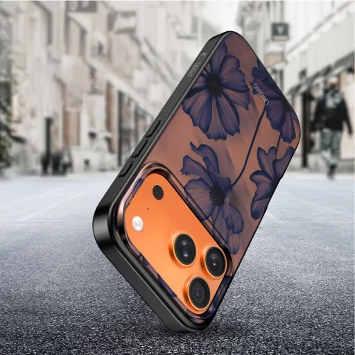 iPhone 17 Pro Tech-protect Lamano Magsafe bársony éjszaka tok - 7