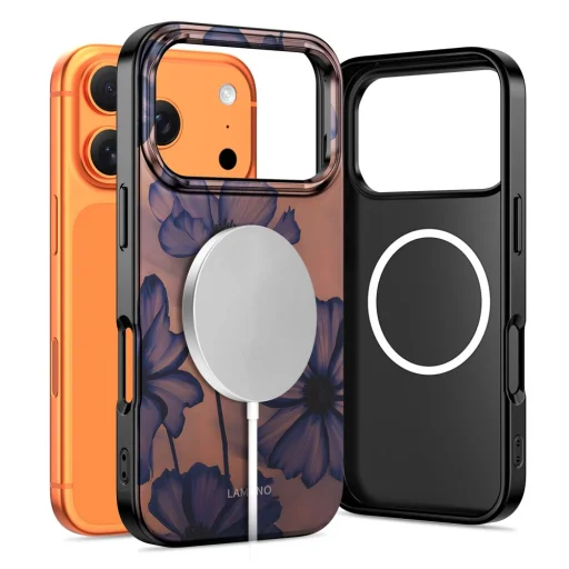 iPhone 17 Pro Tech-protect Lamano Magsafe bársony éjszaka tok - 2