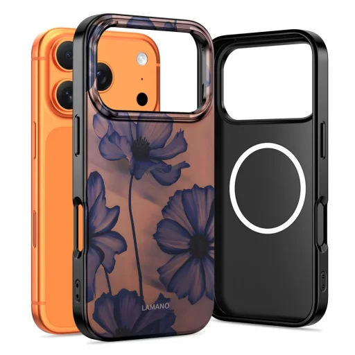 iPhone 17 Pro Tech-protect Lamano Magsafe bársony éjszaka tok - 1