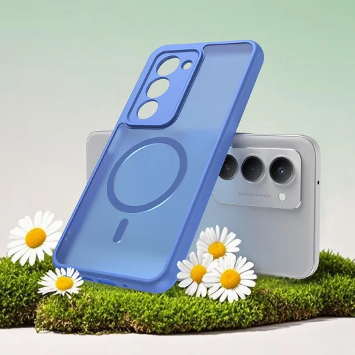 Xiaomi Redmi 15 4G Sky Blue Techsuit - HaloFrost II MagSafe tok - 6