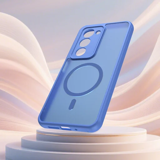 Xiaomi Redmi 15 4G Sky Blue Techsuit - HaloFrost II MagSafe tok - 3